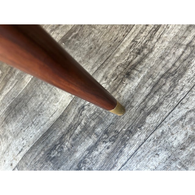 A Pair of Newly Restored Mid Century Modern George Nelson Style Wood Slat Benches / Side Tables. For Sale - Image 18 of 18