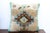This Turkish pillow cover is made from the highest quality Vintage Rug in 100% wool on the front. The back is covered in...