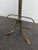 Neoclassical Valet Stand in Leather-Covered Brass For Sale - Image 5 of 6
