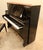 1980s Kawai Us-55 Professional Japanese Upright Grand Piano — Polished Ebony For Sale - Image 9 of 17