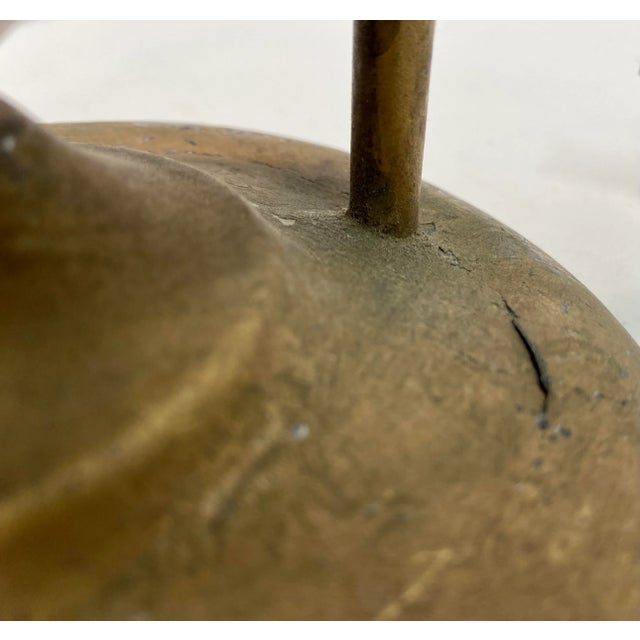 Antique Knickerbocker Silver Co. Adjustable Shaving Mirror/ Dressing Table Stand Mirror With Wood Handled Horse Hair Brush, Port Jarvis, Ny For Sale - Image 12 of 13