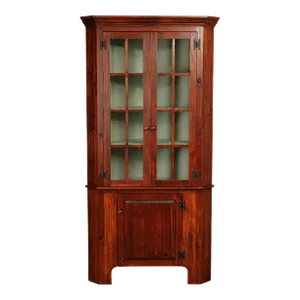 Custom Quality Pine Corner Cabinet