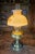 Victorian Late 19th Century Bradley and Hubbard Lamp With Original Hand Painted Shade For Sale - Image 3 of 17