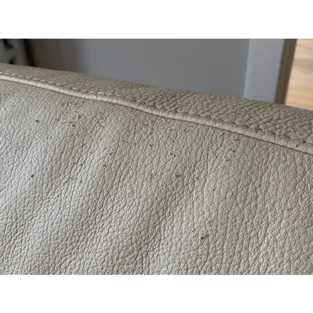 Late 20th Century Late 20th Century Roche Bobois Vintage Leather Loveseat For Sale - Image 5 of 5