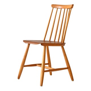 Swedish Pinnstol Chair in Teak and Beech, 1960s For Sale