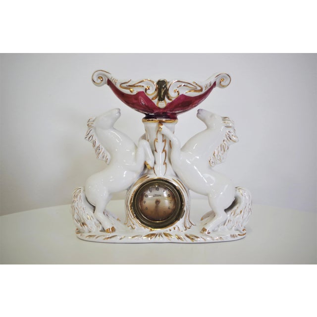 German Kaiser Clock from Cavallino Cornetti, 1950s For Sale - Image 14 of 14