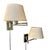Mid-Century Modern Chrome Wall Mount Swing Arm Lamps by Nessen a Pair For Sale - Image 3 of 9