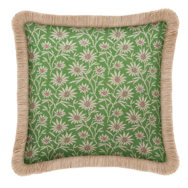 Palais Outdoor Cushion Mako Grass, 18x18 Inch For Sale - Image 9 of 9