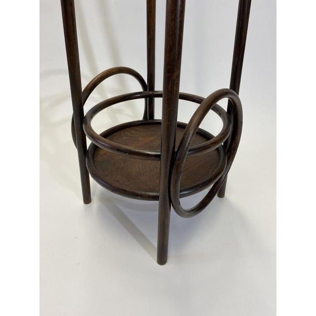 Thonet No. 908 Plant Stands attributed to Thonet, 1920s, Set of 2 For Sale - Image 4 of 7