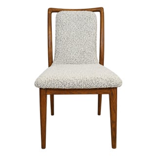 Midcentury Float Back Dining Chair For Sale