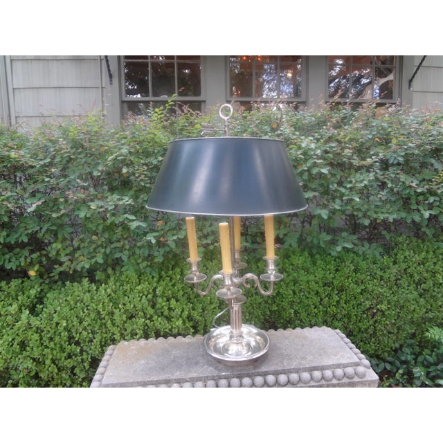 19th Century French Louis XVI Style Bouillotte Lamp For Sale - Image 11 of 12