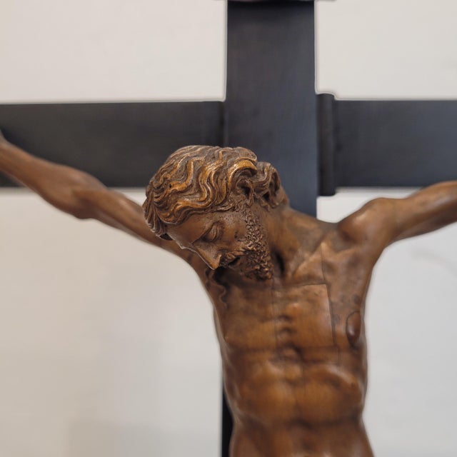 Christ Crucified Following Guglielmo Della Porta, 1800s, Wood For Sale - Image 16 of 18