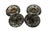 Vintage Godinger Silver-Plate Candlesticks With Boroque Grape and Scroll Design - A Pair For Sale - Image 12 of 12