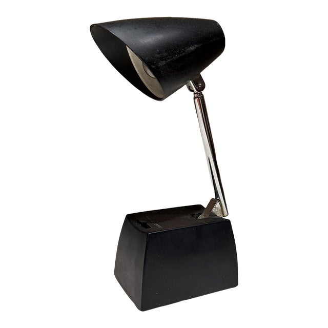 Lightolier Lyric High-Intensity Desk Lamp Michael Lax Gerald Thurston MidCentury For Sale