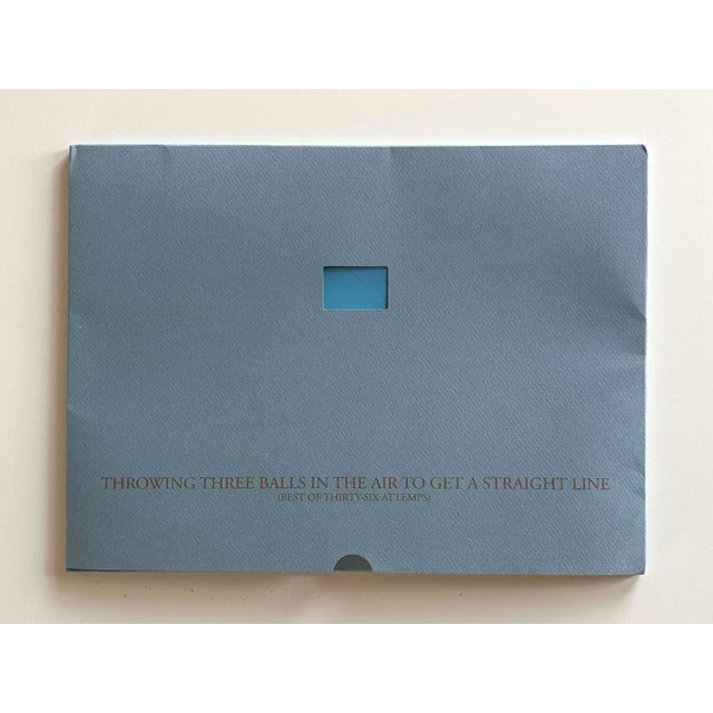 John Baldessari, Throwing Three Balls in the Air to Get a Straight Line, 1973, Photographic Paper For Sale - Image 12 of 13