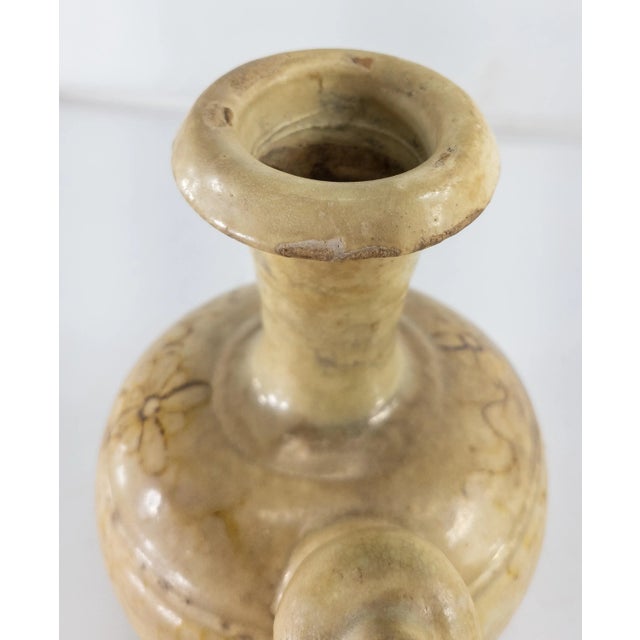 Ceramic 18th or 19th Century Chinese Asian Pottery Kendi Pouring Vessel For Sale - Image 7 of 10