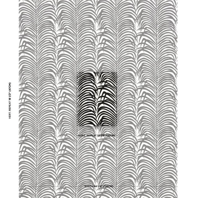 Inspired by one of our most popular tropical patterns, Zebra Palm Indoor/Outdoor is a chic mid-scale textural design. This...