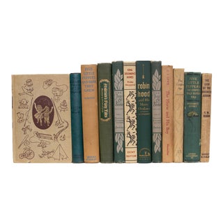 Vintage Forest Children's Book Set- 12 Pieces For Sale