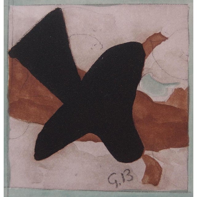 Georges Braque, Bird in Flight, 1965, Signed Engraving For Sale - Image 4 of 5