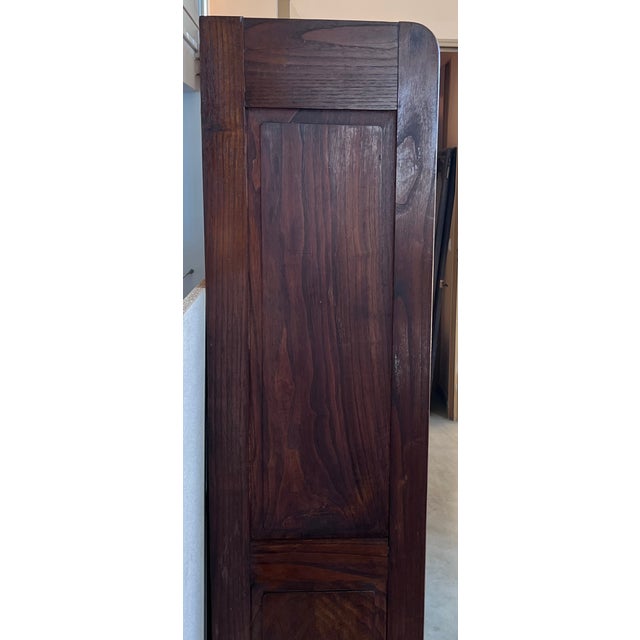 Wood 19th Solid Oak Bookcase or Etagere With Five Shelves For Sale - Image 7 of 11