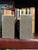 Vintage Marble Stone Block Bookends With Metal Figure- a Pair For Sale - Image 4 of 9