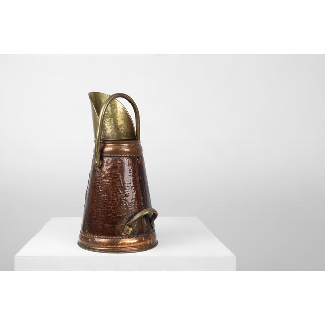 Metal French Copper Umbrella Stand, 1890s For Sale - Image 7 of 12