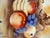 Japanese Vintage Japanese Hand-Painted Porcelain Fruit Bowl With Pierced Handles For Sale - Image 3 of 4