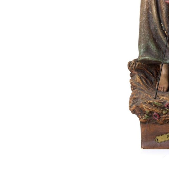 Porcelain and Earthenware Paysanne Statuary of Coimbra For Sale - Image 3 of 6