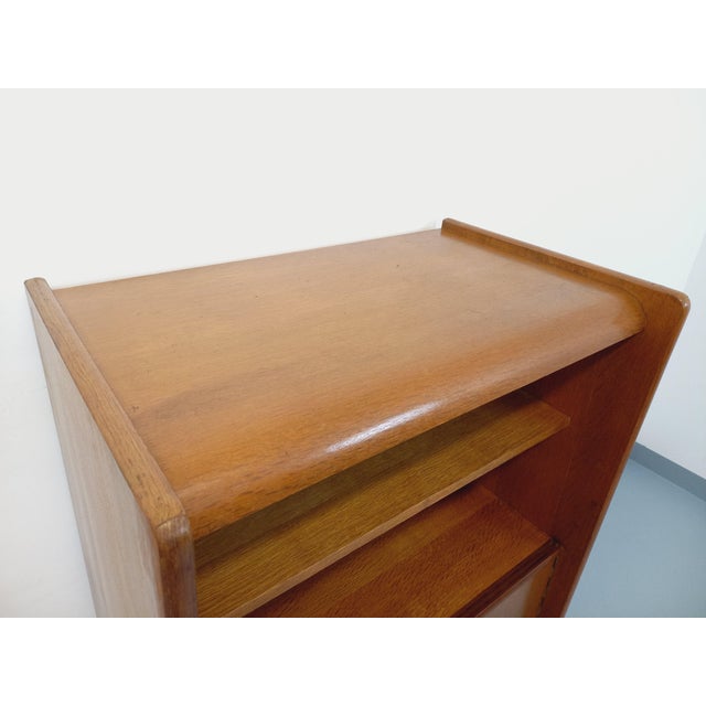 Vintage Scandinavian Style Oak Bookcase by René Gabriel, 1950s For Sale - Image 12 of 17