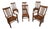 Vintage Stickley Style Mission Oak Dining Chairs - Set of 6 For Sale