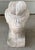 Sculptural Stone Garden Buddha Head For Sale - Image 4 of 7