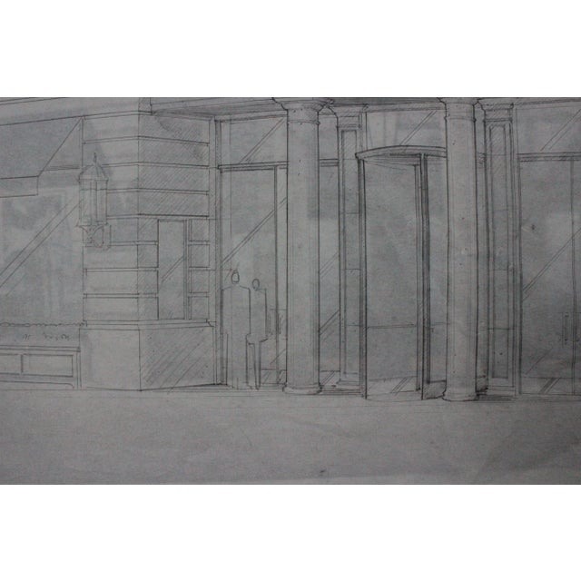 Traditional "Polo Ralph Lauren Chicago" Architectural Rendering For Sale - Image 3 of 6