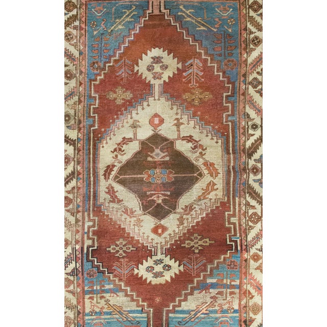 Tribal Late 19th Century Bakshaish Rug For Sale - Image 3 of 15