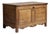 French Carved Oak Trunk France 19th Century For Sale