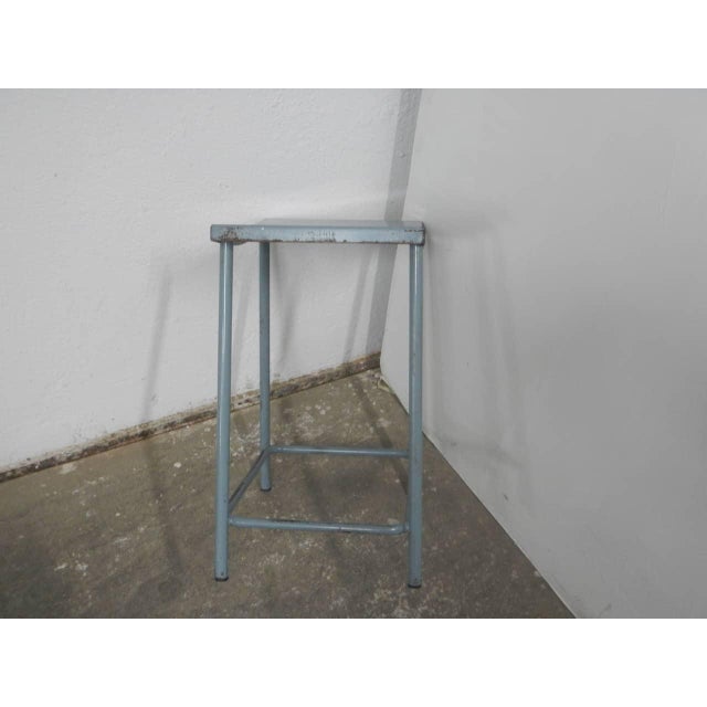 Gray Iron Stool, 1970 For Sale - Image 12 of 13