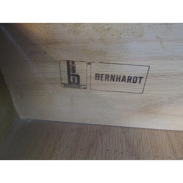 Rare 1960s Campaign Style End Tables/Nightstands by Bernhardt, a Pair For Sale - Image 15 of 15