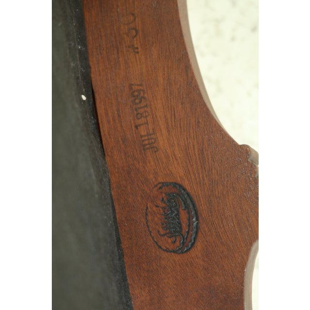 Stickley Ball & Claw Carved Mahogany Arm Chairs - a Pair For Sale - Image 10 of 12