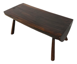 Brutalist Wooden Coffee Table, 1960s