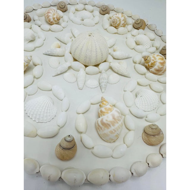 Hand Crafted Shell Art Wall Sculpture For Sale - Image 9 of 10