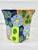 Late 20th Century Vintage Colorful Mexican Floral Planter For Sale - Image 5 of 13