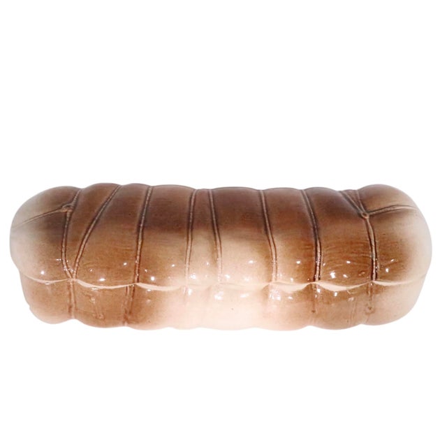 Mid-Century Modern Vintage Ceramic Brisket Dish Chanchito Cocinero For Sale - Image 3 of 9