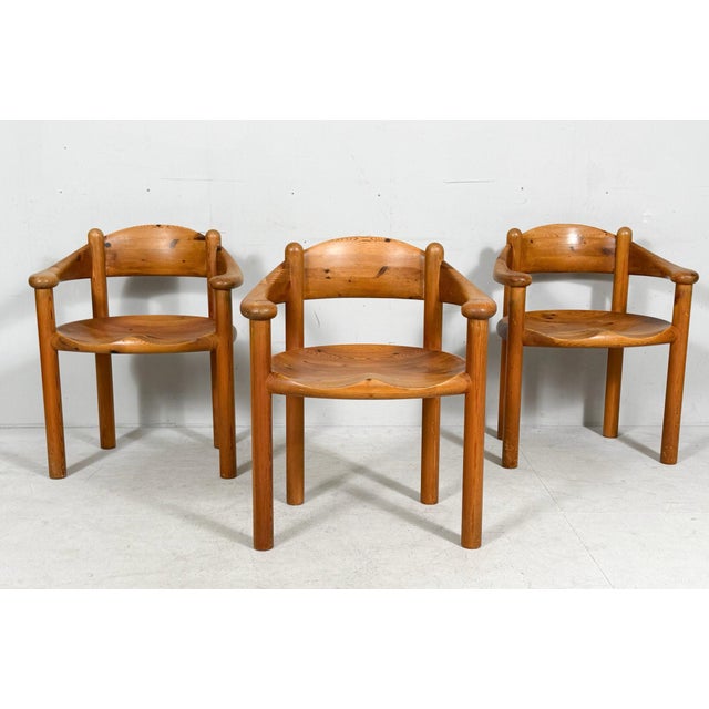 Vintage Armchairs by Rainer Daumiller for Hirtshals Sawmill, Denmark, 1970s, Set of 6 For Sale - Image 9 of 18