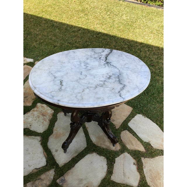 Early 20th Century English Style Side Table For Sale In Los Angeles - Image 6 of 7