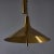 Metal 1950s Th Valentiner Brass Counterweight Pendant For Sale - Image 7 of 13
