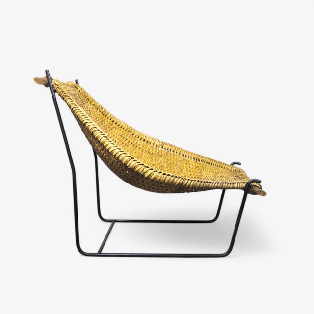 Mid-Century Modern Mid-Century Duyan Lounge Chair by John Risley for Ficks Reed, 1950s For Sale - Image 3 of 15