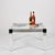 Black Square Coffee Table in Aluminum and Glass by Gae Aulenti, Italy, 1970s For Sale - Image 8 of 12