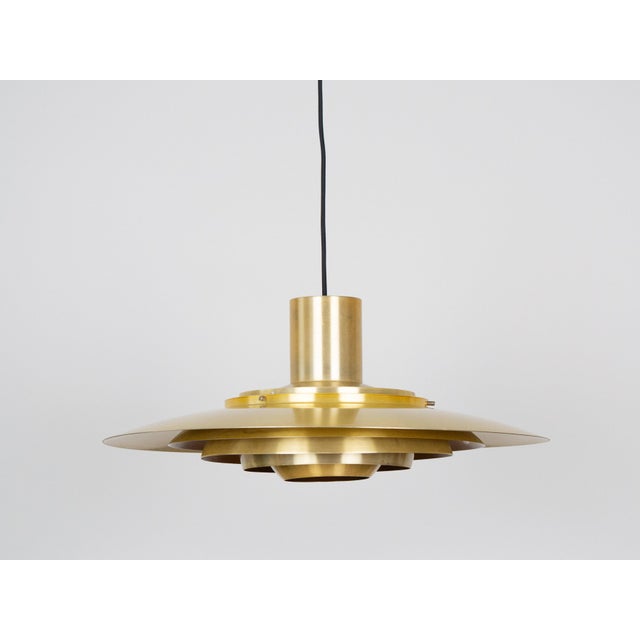 Vintage Danish P376 Pendant Lamp by Fabricius Kastholm for Nordisk Solar, 1964 For Sale - Image 5 of 17