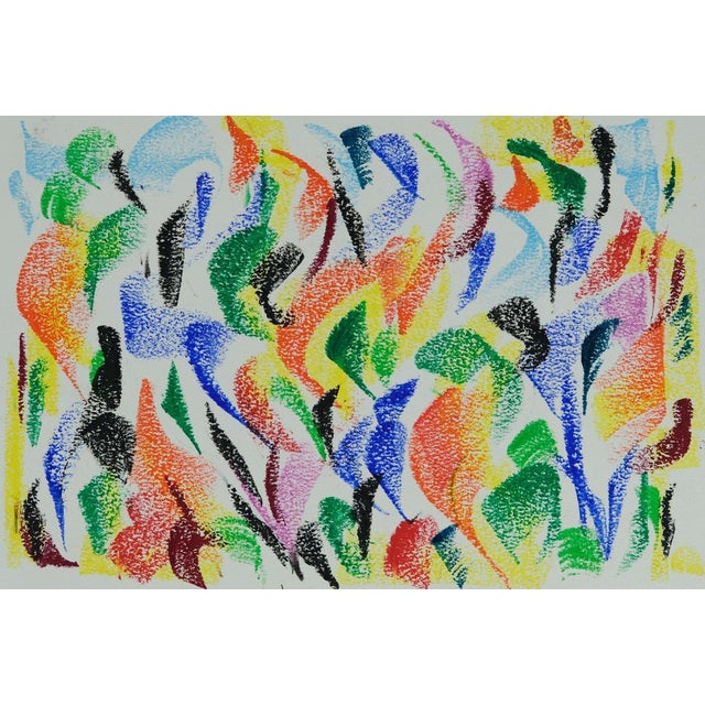 Françoise GALLE (1940) Chalk of the Wind Colored pastel Signed in felt-tip pen by the artist On heavy paper, 32 x 24 cm...