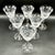 Meissen Crystal Wine Glasses, Floral Engraved & Cane Cut, German Bleikristall, 1960s, Set of 6 For Sale - Image 17 of 18