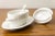 Late 20th Century White Antico Doccia Condiment Bowl With Lid & Spoon by Richard Ginori Italy For Sale - Image 5 of 7